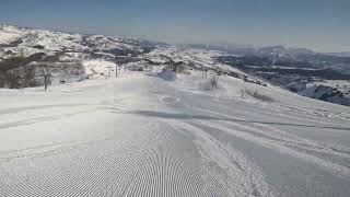 【4K】石打丸山スキー場　大丸山Aコース