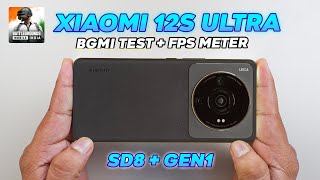 Xiaomi 12S Ultra PUBG Test With FPS Meter… SD 8+ Gen 1