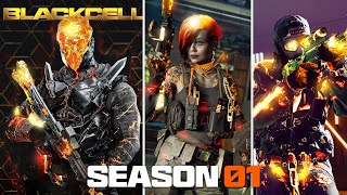 ALL BO6 Season 1 Battle Pass Operators \u0026 Blackcell SHOWCASE! (Tier 100 \u0026 MORE) - Black Ops 6