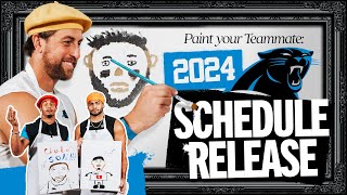 Paint Your Teammate | Carolina Panthers 2024 Schedule Release
