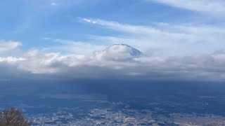 年末の午後の金時山（2024年12月30日）