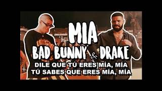 Bad Bunny feat. Drake - Mia ( lyrics Official )