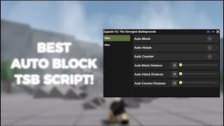 BEST TSB AUTO BLOCK SCRIPT! | (WORKS ON MOBILE AND PC)