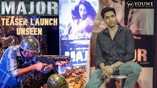 #MajorTeaser Launch Unseen Visuals | Adivi Sesh Major Telugu Movie | Mahesh Babu | YouWe Media Event