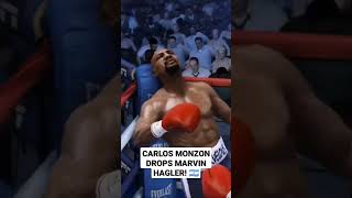 Carlos Monzon Drops Marvin Hagler! 🇦🇷 #Shorts | Fight Night Champion Simulation