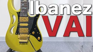 【Ibanez】最新のスティーブヴァイモデルを試奏したら本当にあの音がした【PIA3761 - Sun Dew Gold Steve Vai】