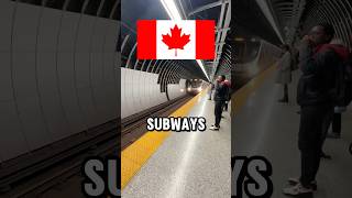 Canadian Subways Are Interesting… 🚊😳 #shorts #subway