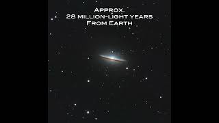 Photographing the Sombrero Galaxy #shorts