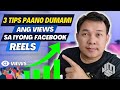 3 TIPS PAANO DUMAMI ANG VIEWS SA FACEBOOK REELS