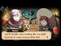 fire emblem awakening henry u0026 ricken harvest scramble conversations