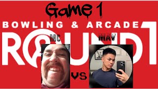 Round 1 - Game 1 - MC Vs Mav Bowling IRL