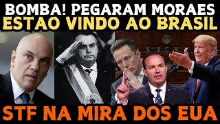 BOMBA! PEGARAM O MORAES! VISTO CANCELADO! CONSTAS BANCÁRIAS CANCELADAS! ESTÃO VINDO AO BRASIL...