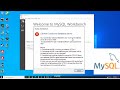 How to fix cannot connect to mysql server for newly install MySQL Workbench