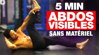 TA NOUVELLE ROUTINE ABDOS (5 MIN) - Pour un ventre plat et gainé. FAIS LA🔥