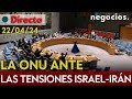 DIRECTO | La ONU se reúne tras las tensiones entre Irán e Israel y el conflicto entre Rusia-Ucrania