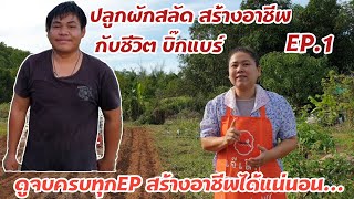 ปลูกผักสลัดสร้างอาชีพ Ep.1 #หมูอ้วนชวนทำเกษตร