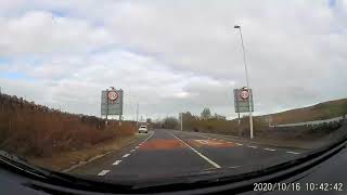 Drive to Tebay Services from Bolton via M6 16/10/2020