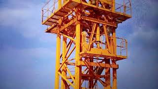 How to Dismantle and Bring Down the Hydraulic Jack of a Tower crane #Zoomlion tower crane #Hydraulic