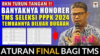 🔴INFO PENTING BKN TERKAIT ATURAN FINAL BAGI HONORER TMS HASIL SELEKSI ADMINISTRASI PPPK 2024