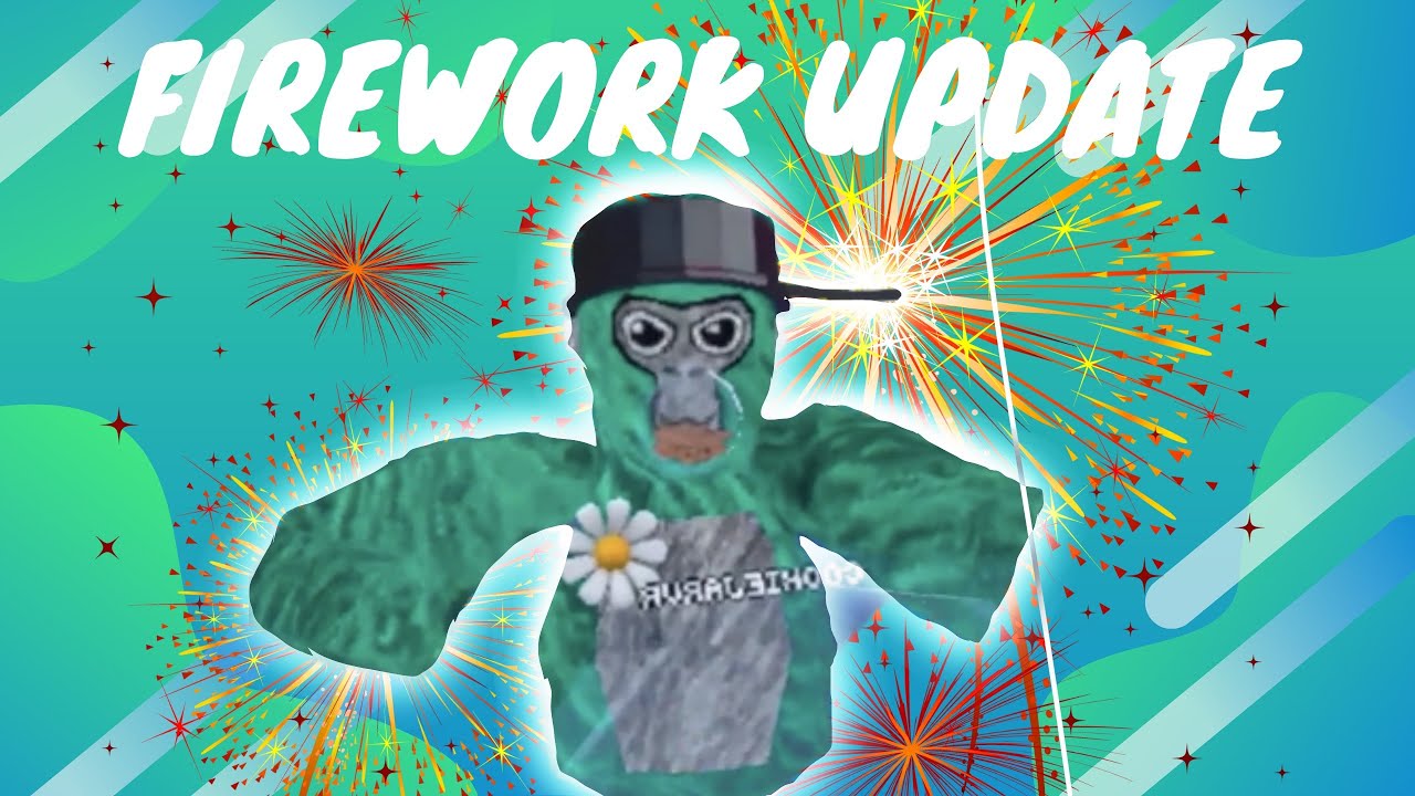 Gorilla Tag Added Fireworks Inspired By Bubblesvr Youtube