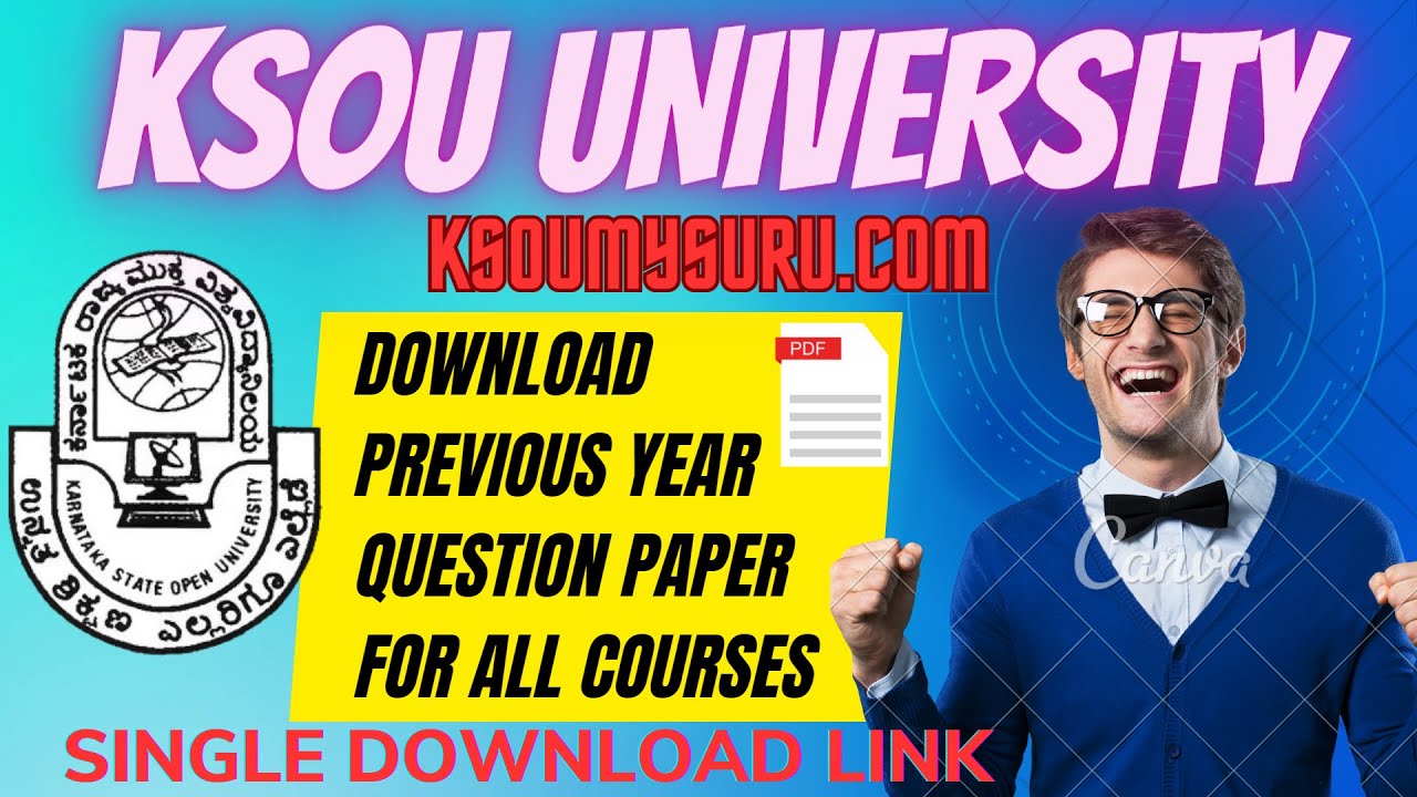 KSOU University Mysore Karnataka Previous Year Question Paper Free ...