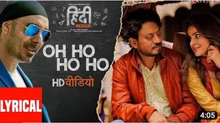 Ho Ho Ho (Remix) Lyrical Video | Irrfan Khan ,Saba Qamar | Sukhbir, Ikka #party