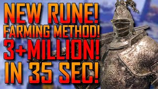 Elden Ring | 3+ MILLION RUNES! In 35 SEC! | NEW RUNE Farming Method! | GET Level 600!+ FAST!
