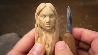 Don’t Make These Mistakes Carving a Female Face | Beginner Lesson
