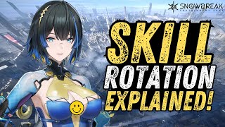 [Snowbreak: Containment Zone] How to Play Katya-Dawnwing | Skill Rotation Explained!