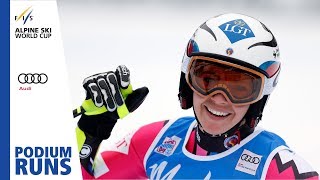 Tina Weirather | Ladies' SuperG | Val Gardena | 2nd place | FIS Alpine