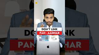 Don't Link Your Pan Card With Aadhar Card ❌ #shorts