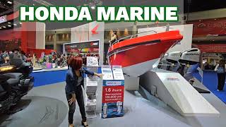 เครื่องยนต์เรือ HONDA MARINE วางขายที่ Motor Show ครั้งที่ 44