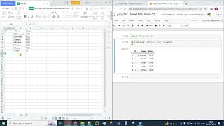 Read Data from CSV File using Python's pandas Library