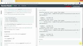 HackerRank - Java #13 - Java Currency Formatter (Introduction Finished)