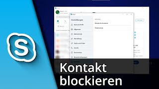 Skype Kontakt blockieren | Skype blockieren aufheben ✅ Tutorial