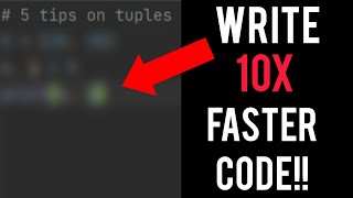 5 Tips on tuples in python that you should definitely know!!!!
