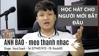 #Thanh Nhạc 22 : Phần 1| Seri Bài Học Hát Cho Người Mới Bắt Đầu  - HƠI THỞ - CÁCH LẤY HƠI