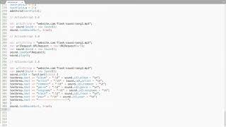 π₯ ActionScript Code Typing Effect π Developer Screen