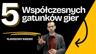 PLANSZOWY INSIDER #9 - Podstawowe gatunki gier!