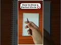 🤫 Trick to Draw a Perfect Circle⭕🤯 without Compass|#shorts #viral