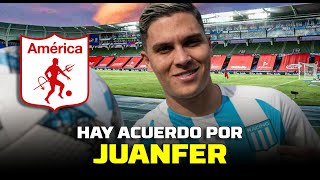 SE CONFIRMÓ: AMÉRICA DE CALI LLEGÓ A UN ACUERDO POR JUAN FERNANDO QUINTERO CON RACING