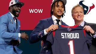 Houston Texans WOW on Night One of 2023 NFL Draft!