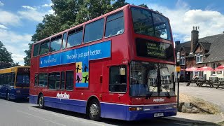 Journey on the 22. LN51KYY. TPL264. Metroline Trident Plaxton President.