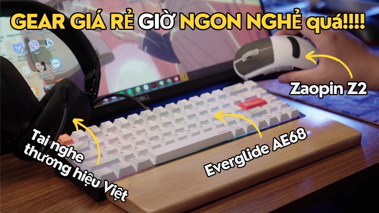 Gear Giгѓ Rбєє Giб ќ Ngon Thбєѕ Nhб Review Nhanh Zaopin Z2 Everglide Ae68