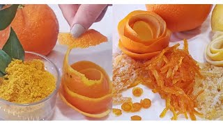 📢نتحداك مزال ترمي قشور البرتقال🍊 والحامض🍋 كنز متعدد الاستعمالات لازم يكون فبيتك ✅2في1