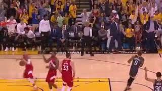Klay Thompson clutched 3 pointer to tie game 6 ( NBA championship)