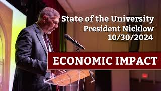 State of the University: Economic Impact