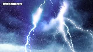RAIN SOUNDS with Thunder Sounds | Nature's White Noise For Relaxation, Studying or Sleep | 10 Hours