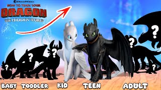 How To Train Your Dragon 3 Characters GROWING UP Compilation | Cartoon Wow