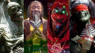 Mortal Kombat 11 - Ermac, Shang Tsung, Goro & Kenshi Cutscenes (MK11)
